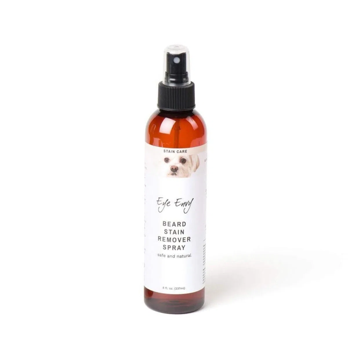 Eye Envy Spray smacchiatore per Barba per Cani/Gatti|100% Naturale e Sicuro|Solleva Le Macchie da sbavare, Saliva, Cibo, deflusso da lacrimazione|Tratta la Causa della colorazione<4 Once