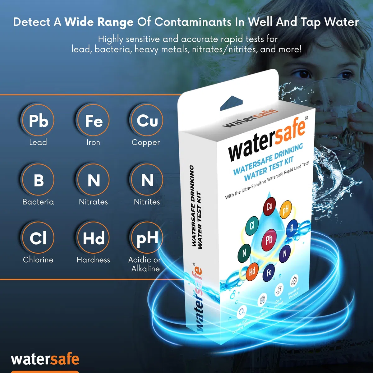 Watersafe - Kit test acqua potabile