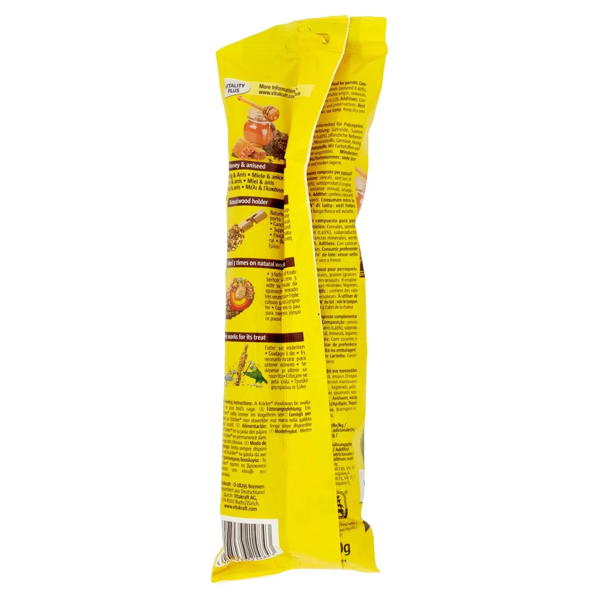 Vitakraft Kräcker® + Miele & Anice per cenerini