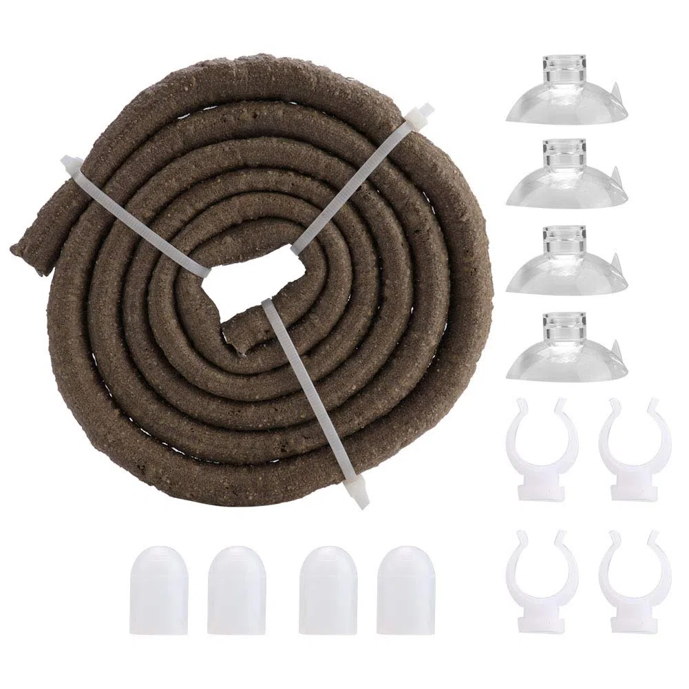 DOACT Vivaio Rami per Serpenti Vite Rettili Rampicanti Ramo Rampicante Pietypet Serpente di Mais Accessori per Serbatoi Rettili Crawler Box Foresta Pluviale Paesaggio (L)