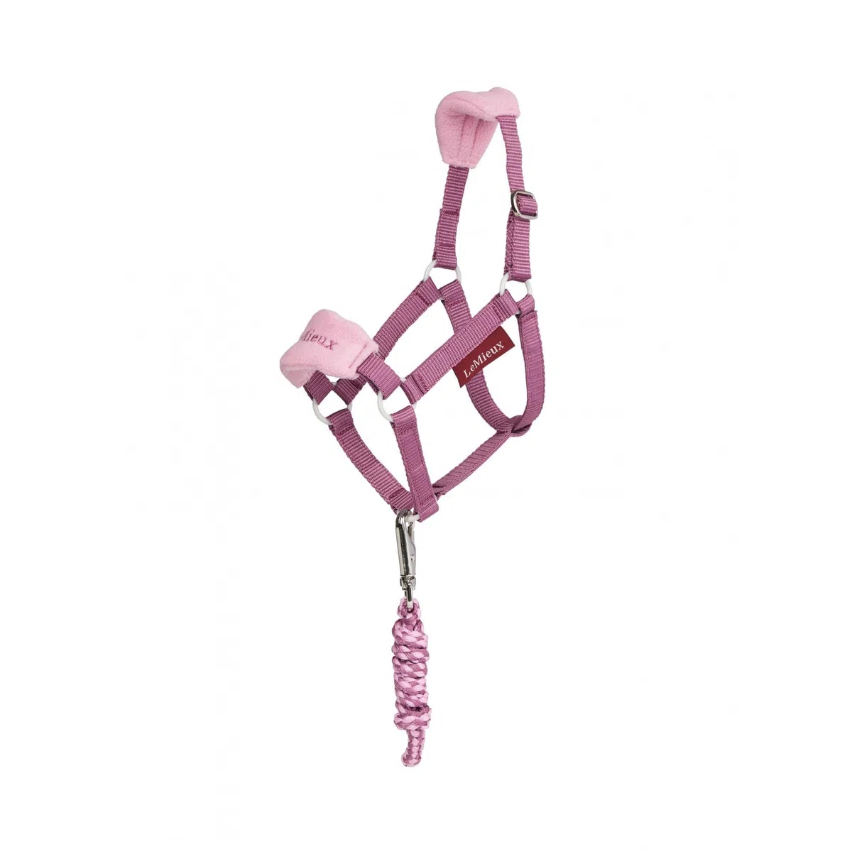 LeMieux Hobby - Cavezza giocattolo Vogue con corda per cavallo, malva