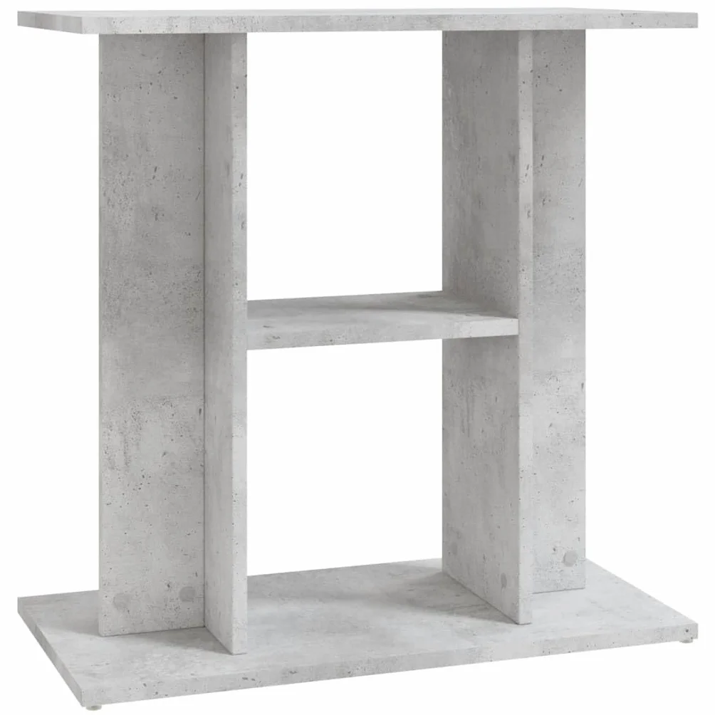 Generico Supporto per Acquario in Cemento Grigio 60x30x60 cm in Legno ingegnerizzato,Supporti per acquari