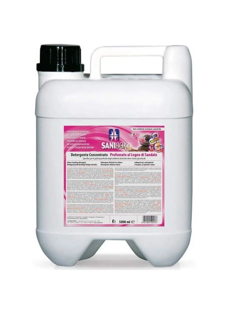 Sanibox detergente concentrato al Legno di Sandalo 5000ml