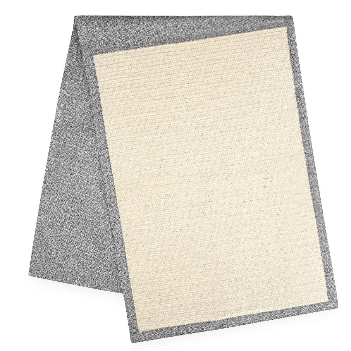 Navaris Tappeto Tiragraffi per Gatti - Tappetino Tiragraffi per Gatti Grandi e Cani - Tappeto Tira Graffi in Sisal 130x45cm Protezione Divano e Mobili