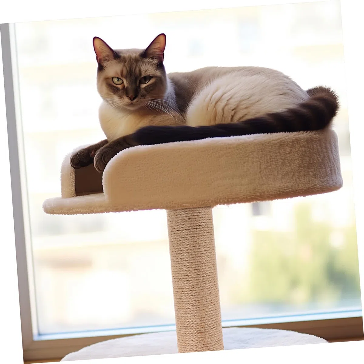Abaodam Ricambi Tiragraffi per Gatti 2pezzi Corda di Juta, Tiragraffi Gatto Verticale Robusto e Facile da Sostituire, per Appartamenti e Piccoli Spazi