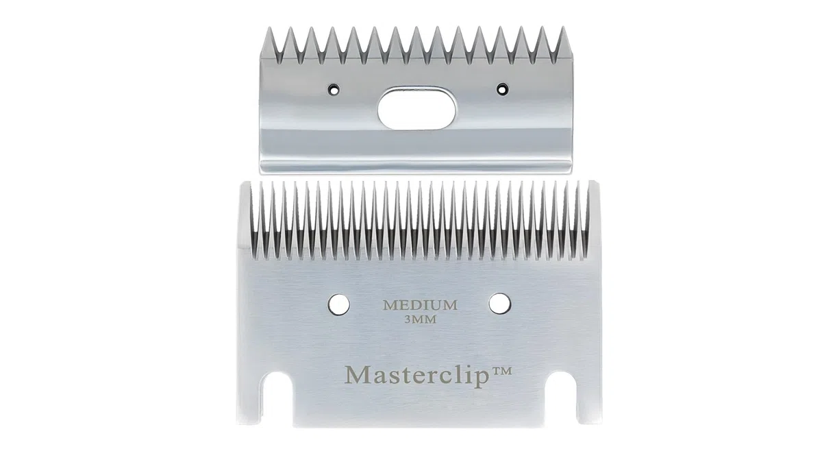 Masterclip, lamelle per la tosature dei cavallo, compatibili con Liveryman Calypso Heiniger Dextella Maxtra