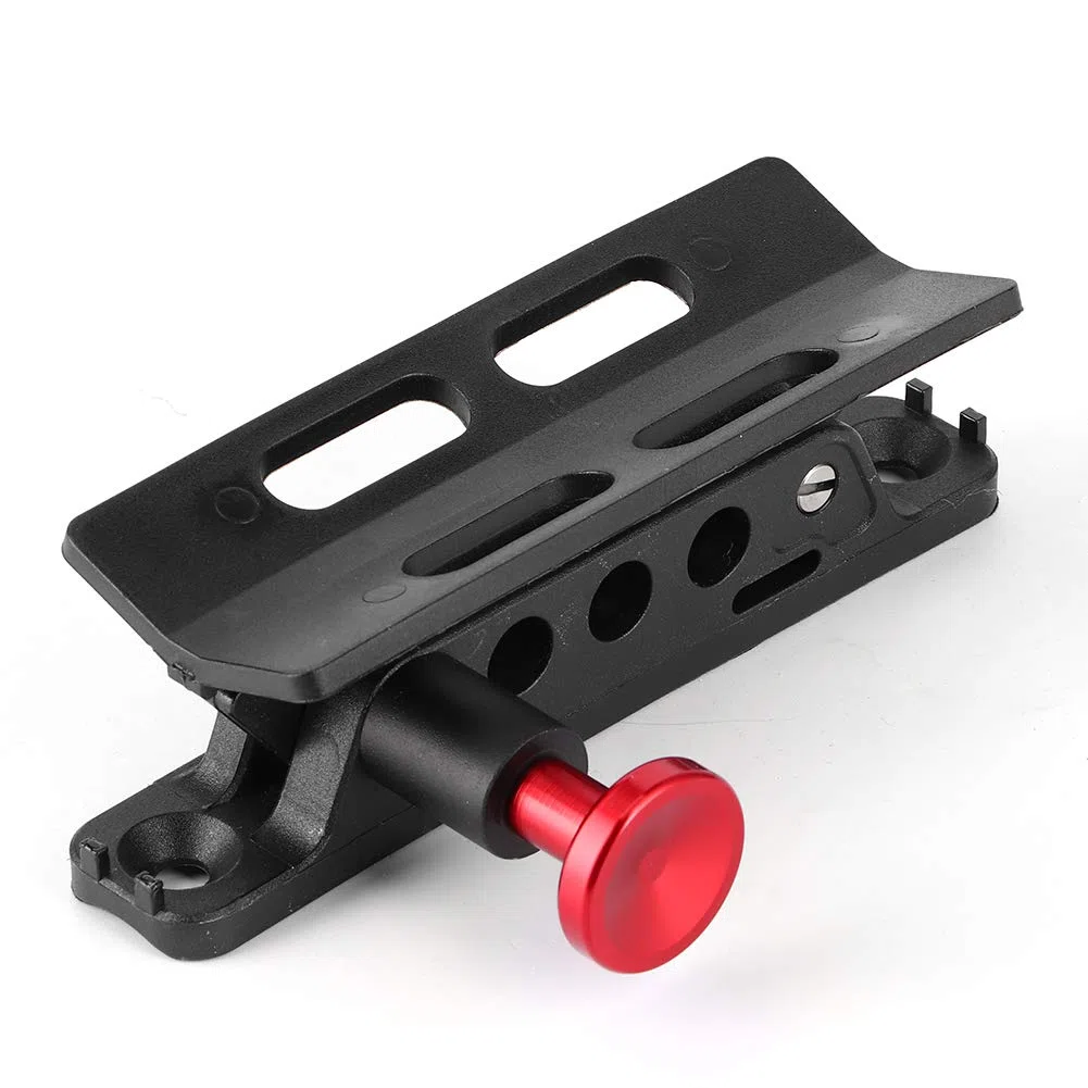 Staffe di Montaggio per Pala e Jack, Staffa di Montaggio per Estintore Regolabile per Sport/JK/SaharaRed (Rosso)