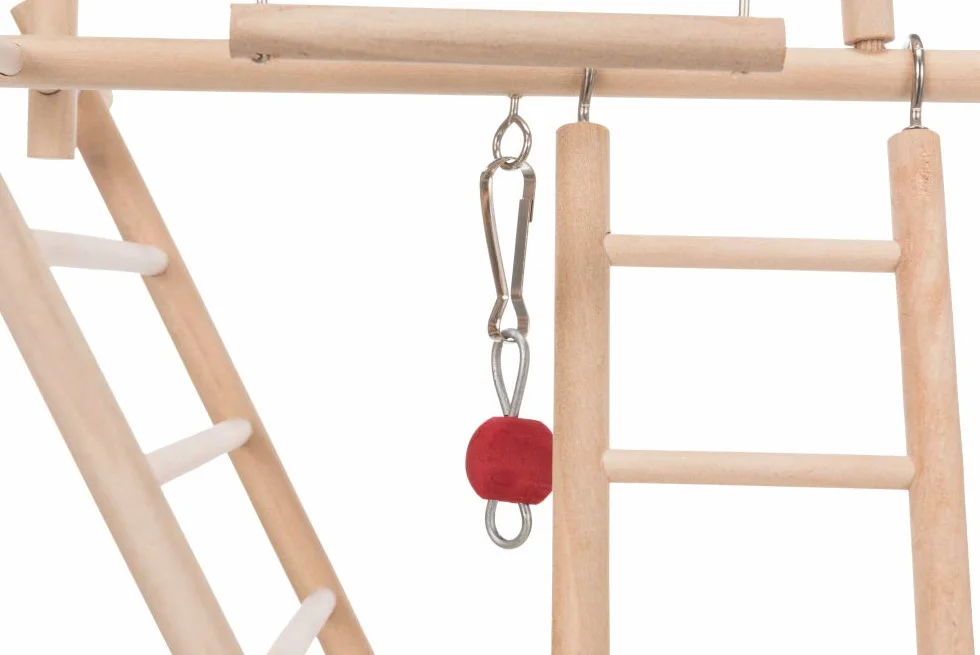 TRIXIE 5659 - Gioco con scaletta di Legno 44 × 44 × 16 cm