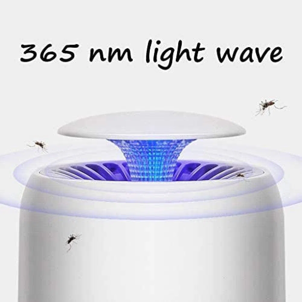Lampada anti-zanzare fotocatalizzatore, super silenziosa, nessuna radiazione, nessun rumore, trappola a luce USB, nessun rumore, per casa, camera, altoparlante e cibo