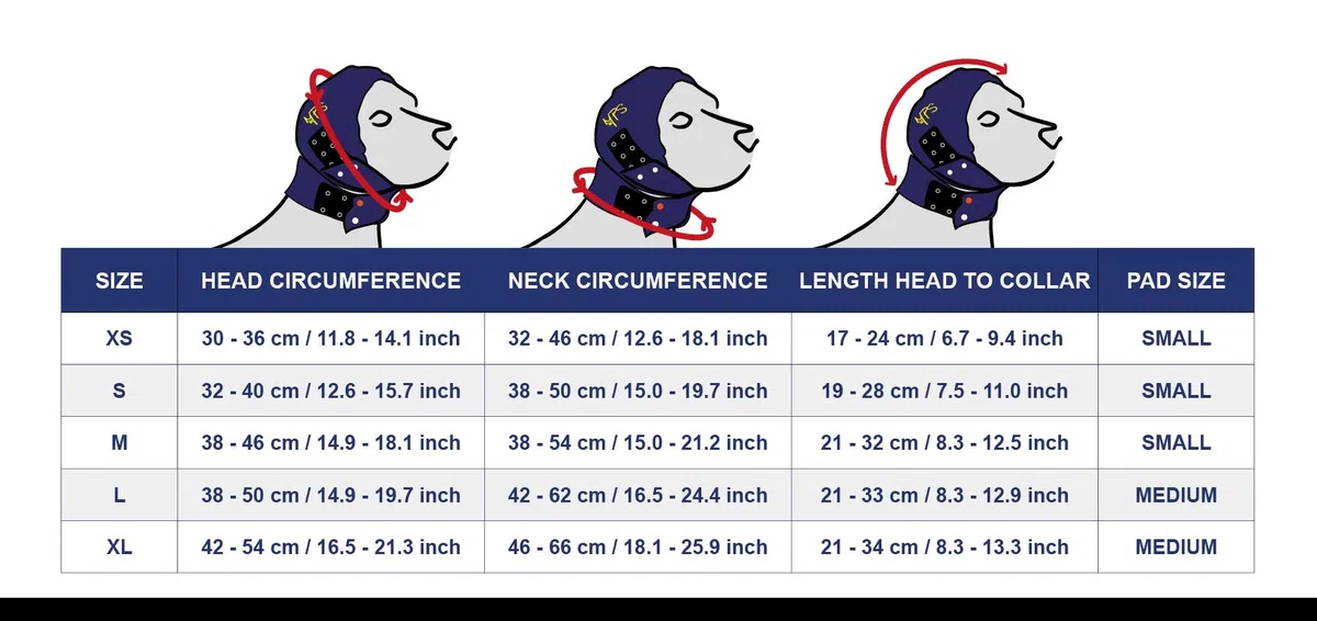 MPS Medical Pet Shirt, Head Cover, Cane, M