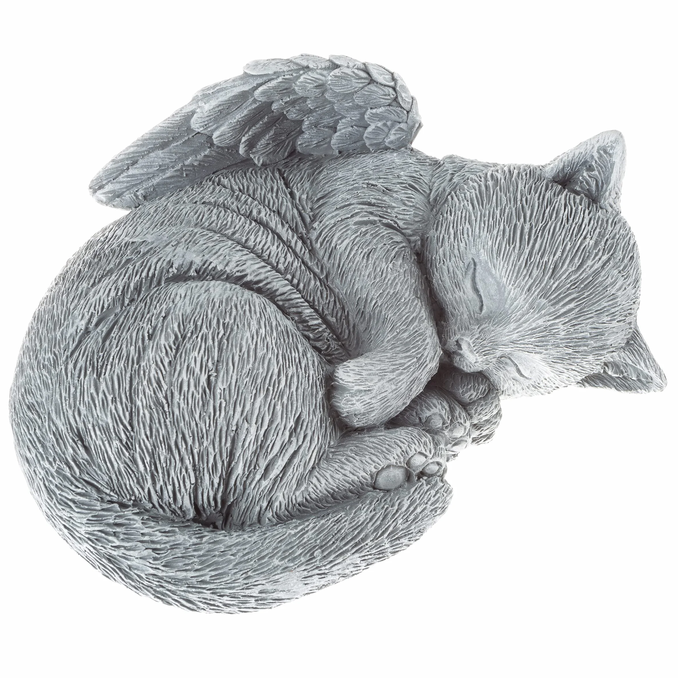 Pure Garden Statua commemorativa per animali domestici, angelo addormentato