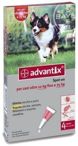BAYER ADVANTIX SPOT ON CANI KG 10-25