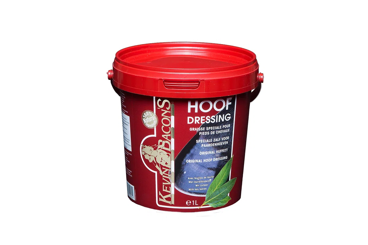 Kevin Bacon's Hoof Dressing ORIGINALE | 1 Litro | Cura degli zoccoli per cavalli | Può aiutare a proteggere la parete dello zoccolo dall'essiccazione | Può supportare la crescita del corno