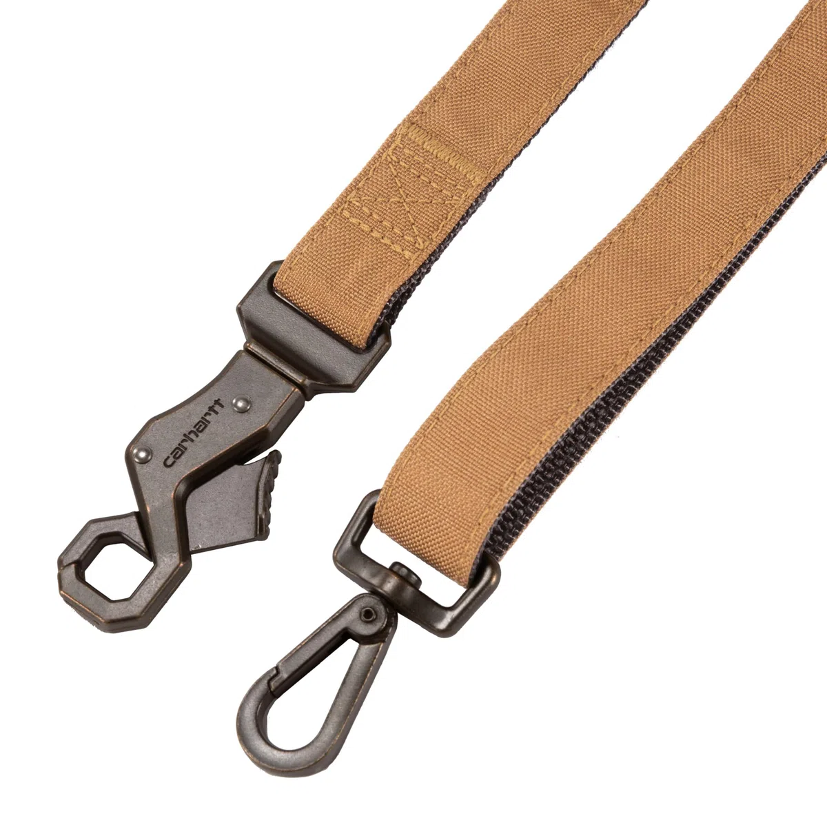 Carhartt Guinzaglio per cani da campo, resistente tessuto 600 denari con anello a D regolabile in metallo, marrone Carhartt