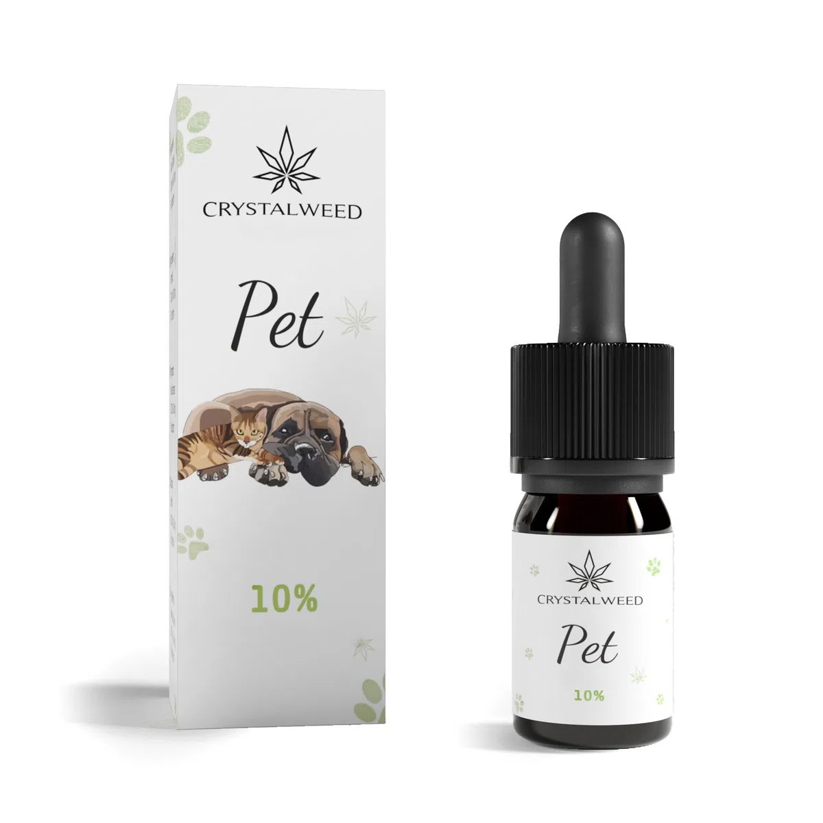 Olio per Cani, Gatti e Animali Domestici, Olio Rilassante a uso topico - Pet 10
