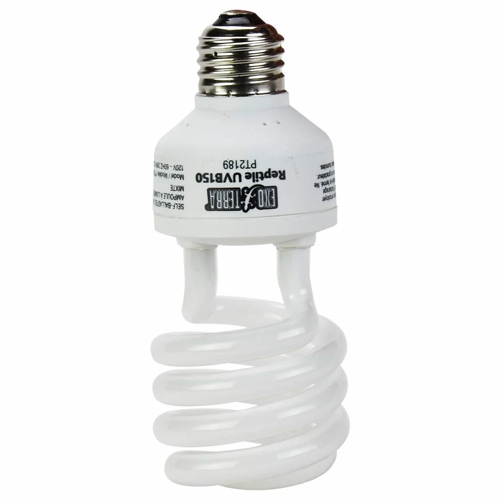 Exo Terra Reptile UVB 150 PT2189, Lampada per Terrario Desertico, 25 Watt