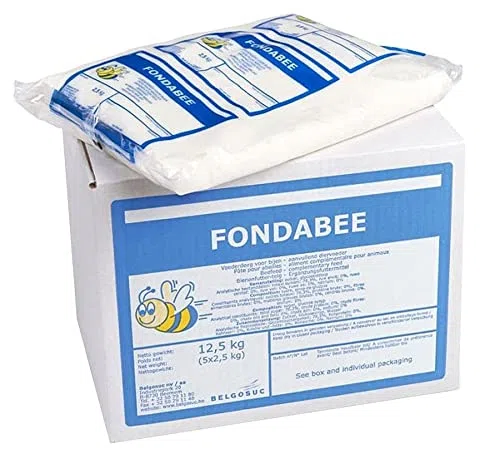 CANDITO per API FONDABEE alimento Superiore in Pasta per Apicoltura da kg. 2,5 (Scatola da 5 Pezzi)