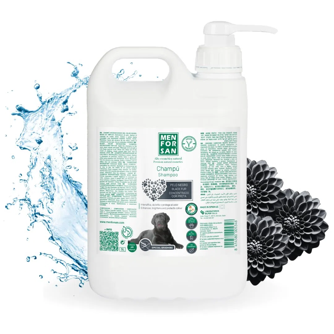 Shampooing Men for San Chien Cheveux Foncé Fruité (5 L)