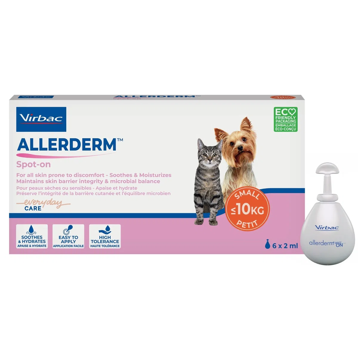 ALLERDERM SPOT-ON 2 ml 6 pip < 10 Kg