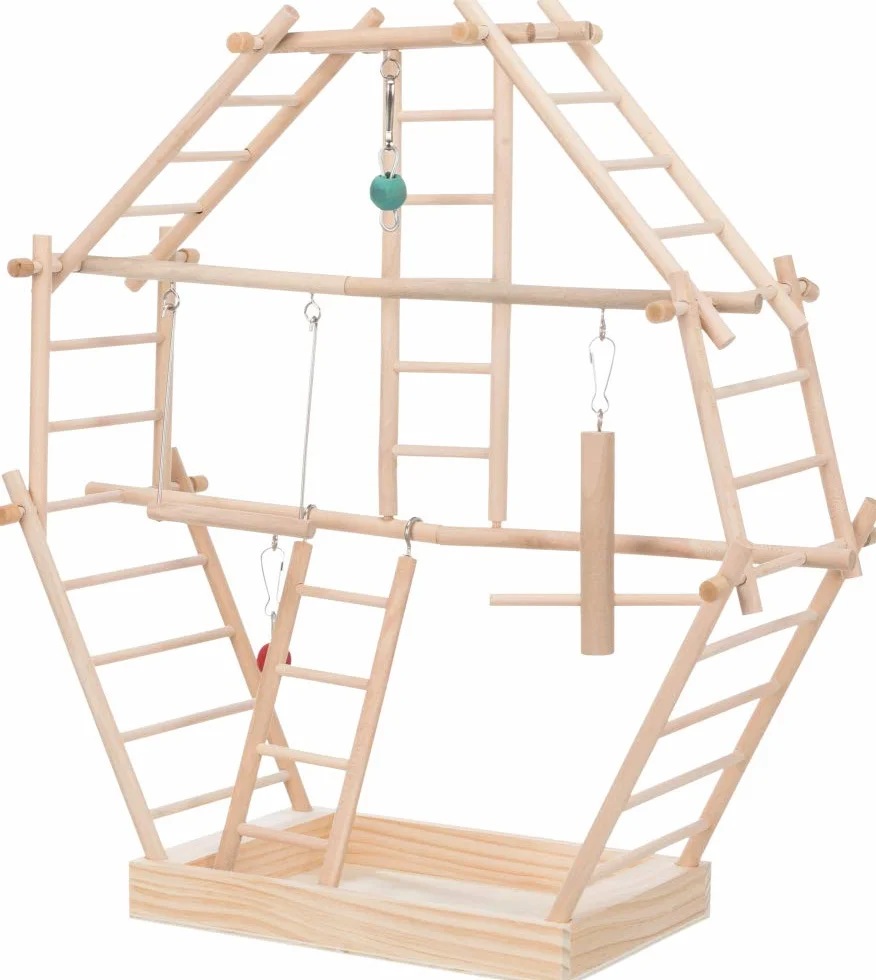 TRIXIE 5659 - Gioco con scaletta di Legno 44 × 44 × 16 cm