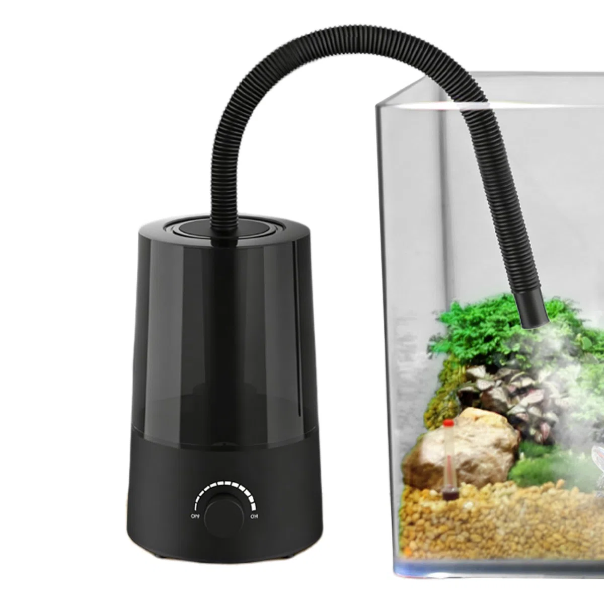 Nebulizzatore Rettili - Nebulizzatore da 2.5L con Spegnimento Automatico - Umidificatore per Vivarium | per Anfibi, Rettili, Tartarughe, Rane, Lucertole e