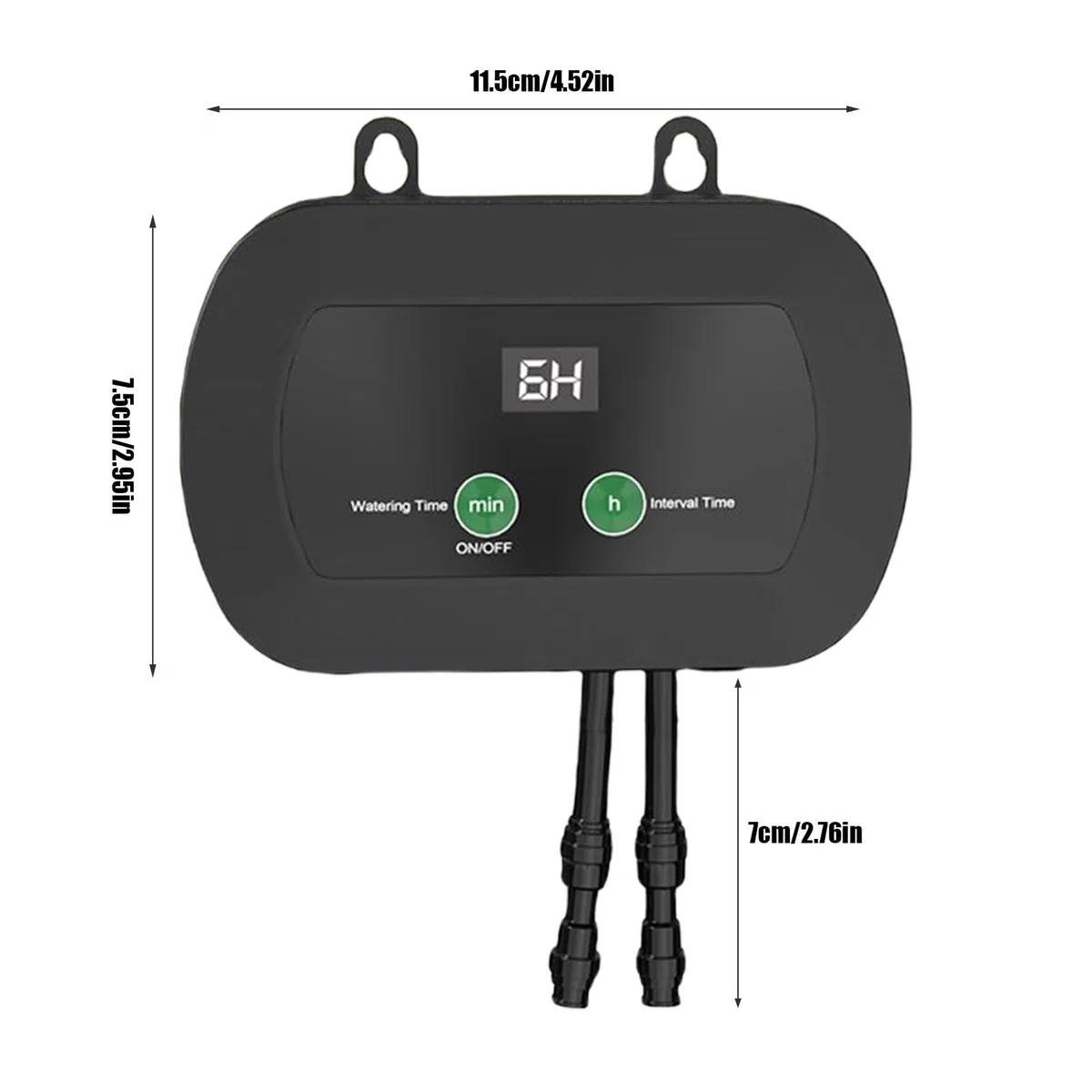 Umidificatore per rettili - Nebulizzatore automatico per terrario con timer, silenzioso con regolabile a 360 gradi per acquari, recinti a lucertole, e