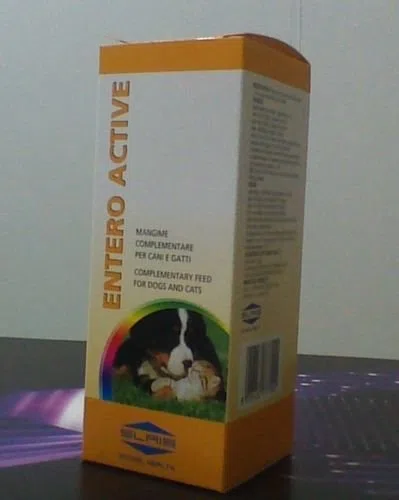 Integratore alimentare per cani e gatti entero active flacone 100 ml